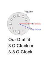 Load image into Gallery viewer, Red Kanagawa x Godzilla Dial for Seiko Mod