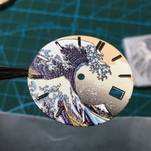 Load image into Gallery viewer, The Great Wave of Kanagawa Dial - WR Watches PLT