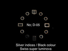 Load image into Gallery viewer, Matte Black Dial for Seiko Mod