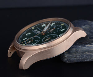 Hruodland Bronze Pilot Chronograph - WR Watches PLT