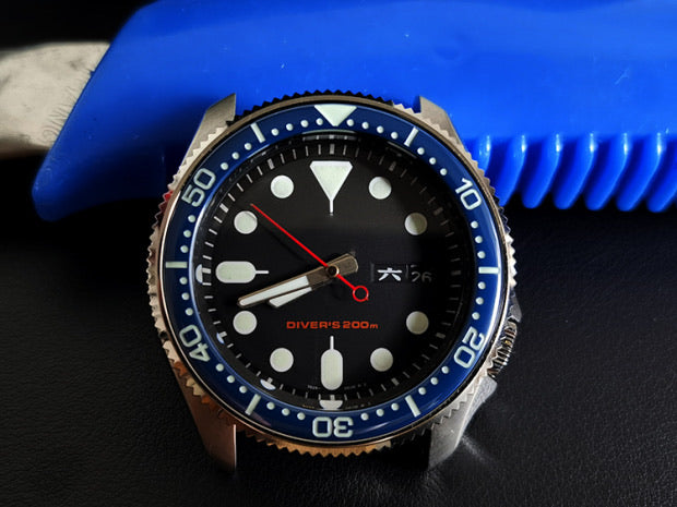 Skx Bezel Insert Ceramic Bezel Insert Seiko Blue Black Bezel