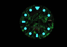 Load image into Gallery viewer, Full Lume Carbon Fiber Dial for Seiko Mod