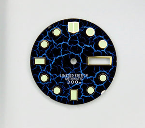 Crack Art Day-date Dial for Seiko Mod