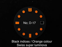 Load image into Gallery viewer, Grey Meteorite Day-date Dial for Seiko Mod