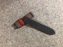 Load image into Gallery viewer, Vintage Fabric Top Leather Strap