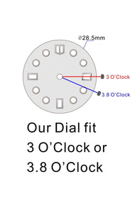 Engraved Dial for Seiko Mod