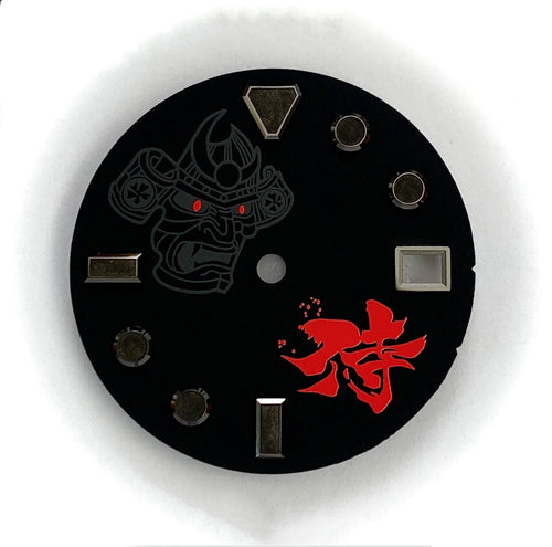 Samurai Spirit Matte Black Dial for Seiko Mod