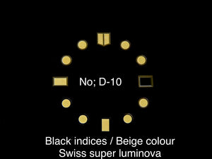 Matte Black Dial for Seiko Mod